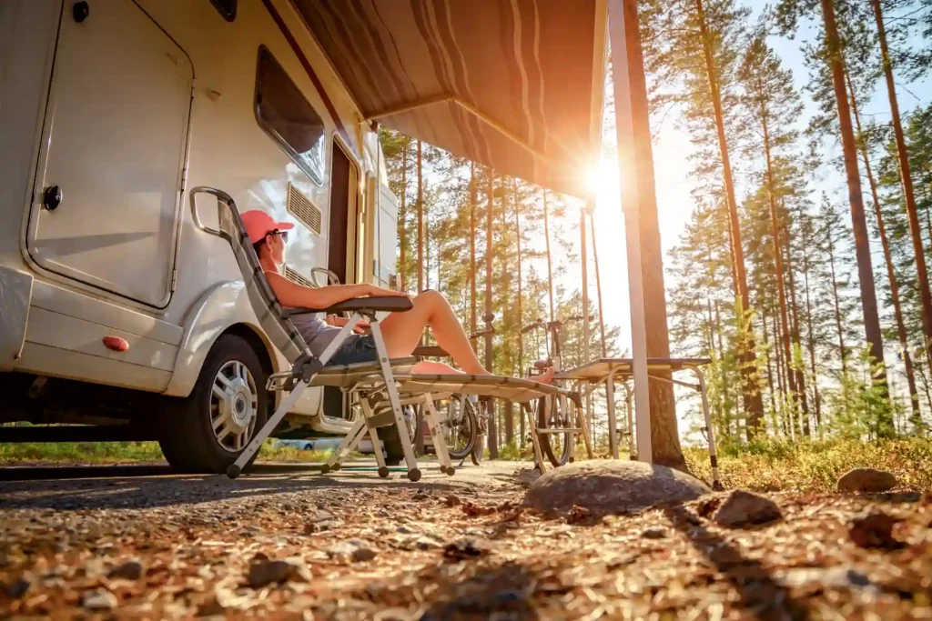 rv-relaxing-camper