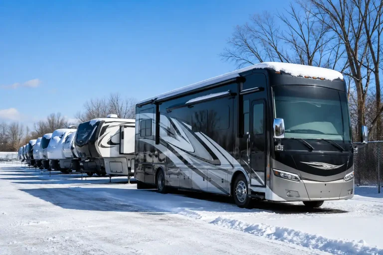 RV winter storage in Nebraska