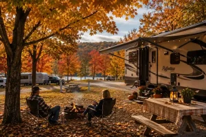 fall RV camping in Nebraska