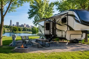 weekly RV camping near Omaha