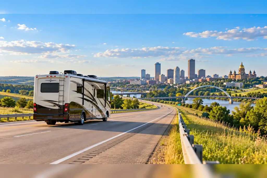 Omaha to Des Moines RV Road Trip: Best Stops, Attractions, and Travel Tips