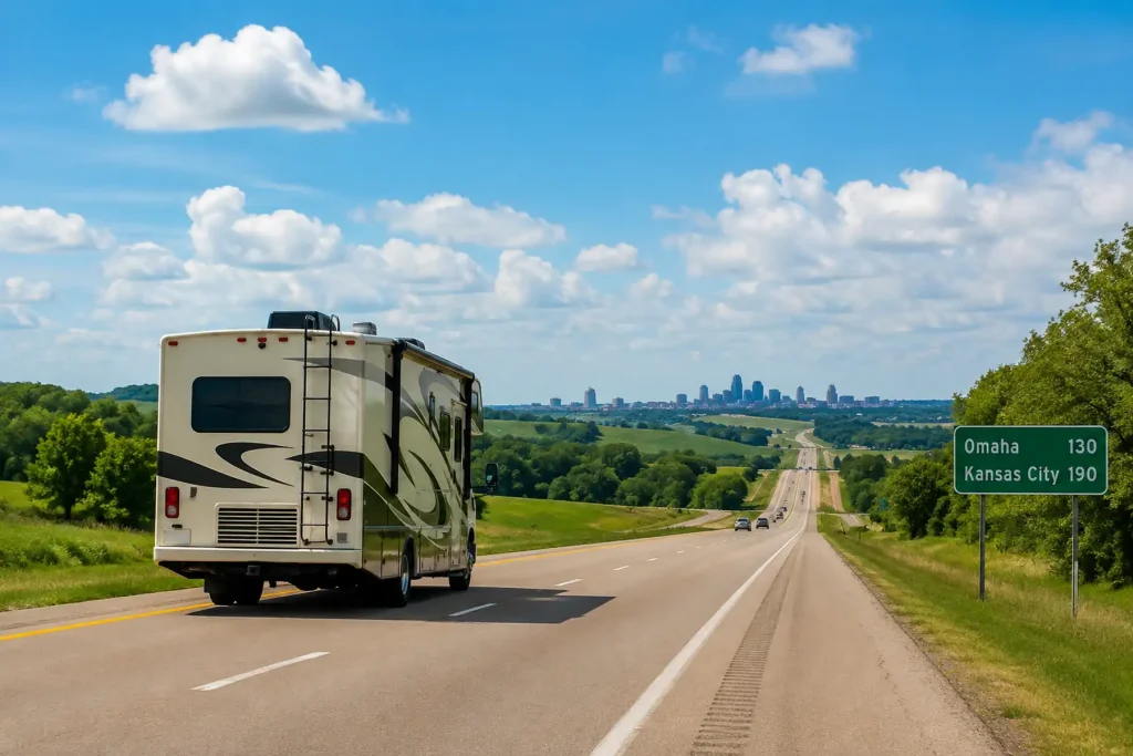 Omaha to Kansas City RV Road Trip: Stops, Camping, Fuel, and Planning Tips