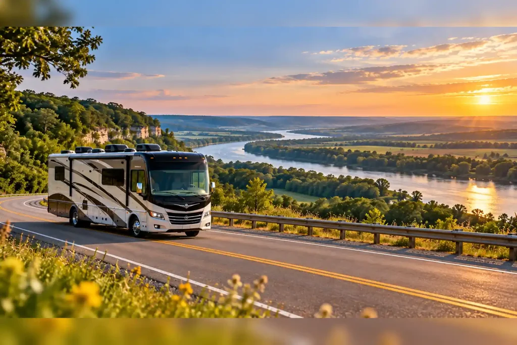 Best Scenic Drives Near Omaha for RV Travelers